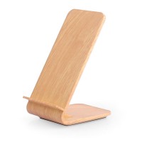 10W Bamboo Wooden Stylish Wireless Charger Pad Mobile phone charging Mat Puck For Xiaomi/HuaWei