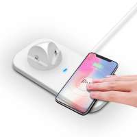 Universal Qi Wireless Charger New Ultra-Thin Crystal Fast Wireless Charging Compatible All Support Qi Technology Mobile Phone