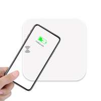 Square new QI mobile wireless charger with 2 USB output 10W portable fast charger tablet charge pad for iPhone 11